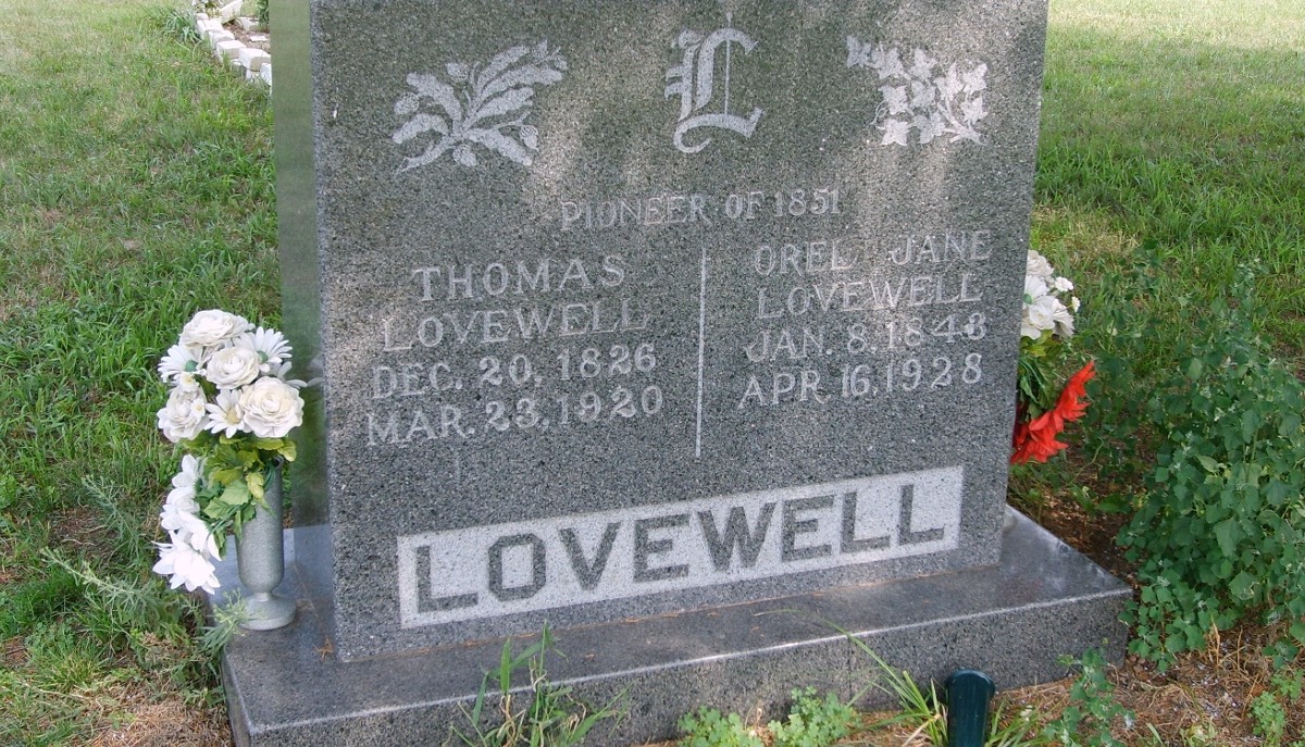 Lovewell Grave